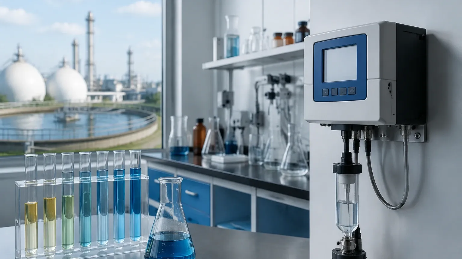 Online Ammonia Analyzer visual guide
