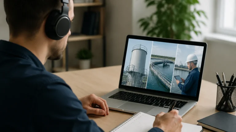 Online Instrumentation Training visual guide