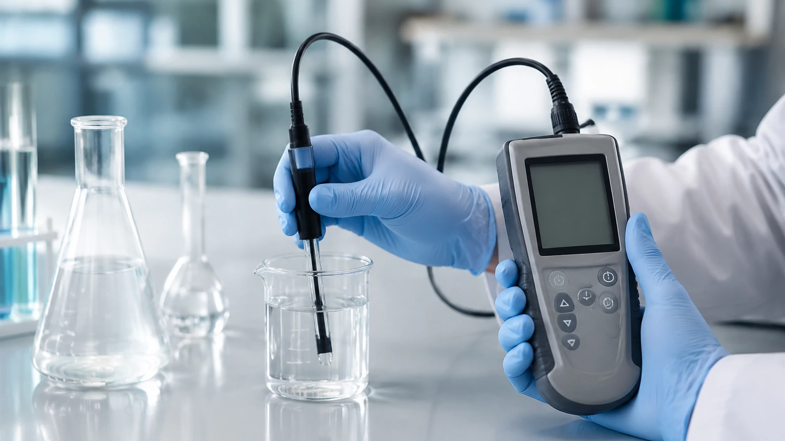 Ph Meters Handheld visual guide