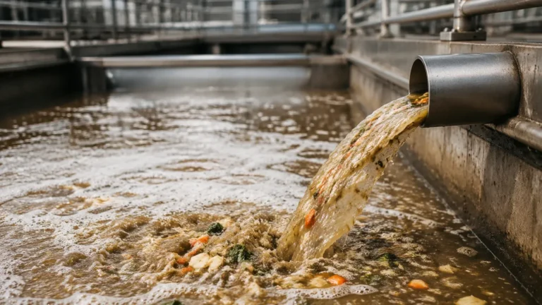 Pre-measured & Pre-packaged Food Processing Wastewater Treatment visual guide