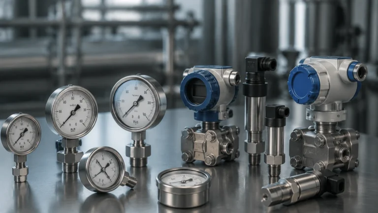 Pressure Instruments visual guide