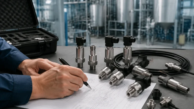 Pressure Transducer Application visual guide