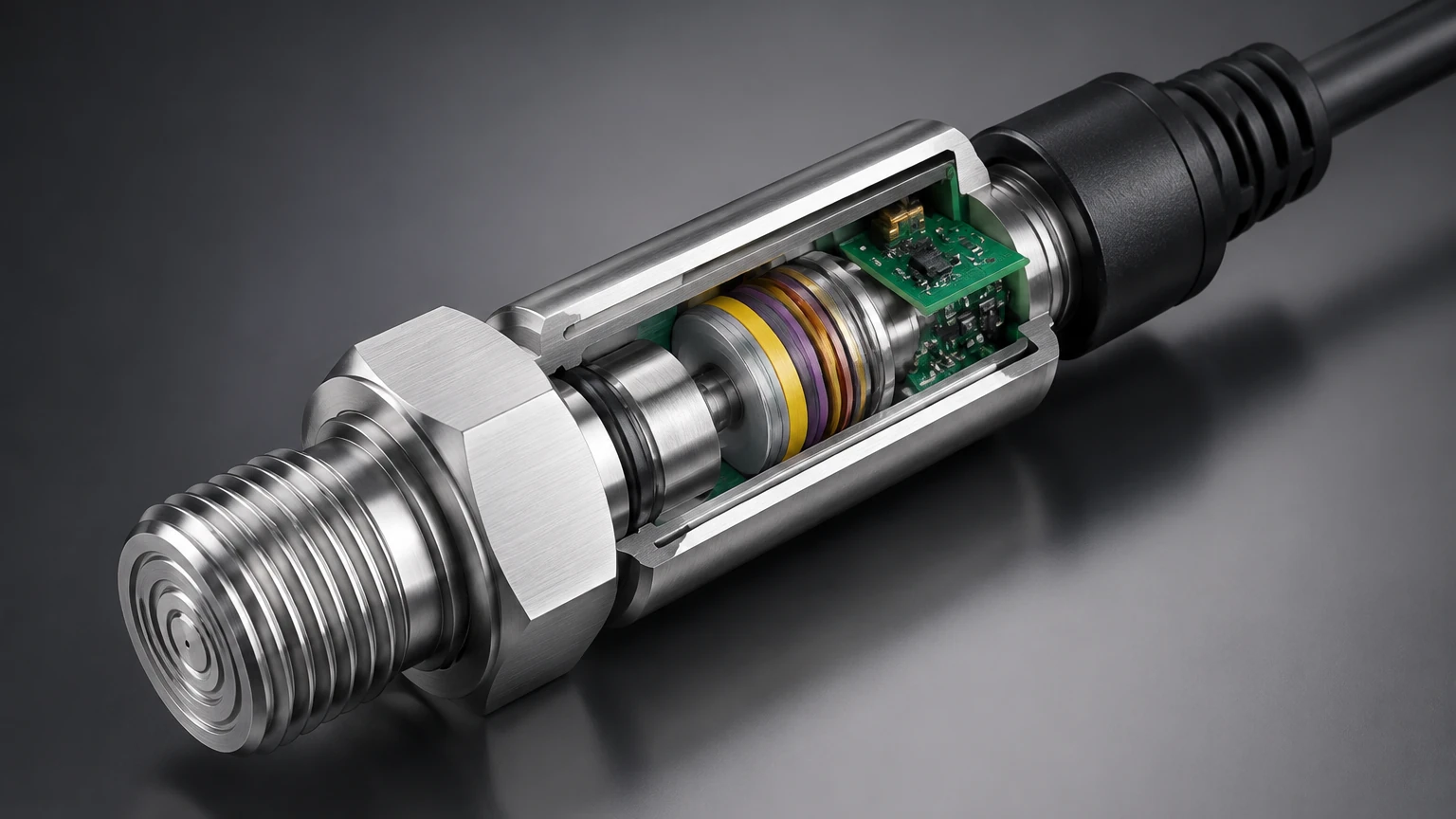 Pressure Transducer Cross Section Pressure Transducer Cross Section visual guide