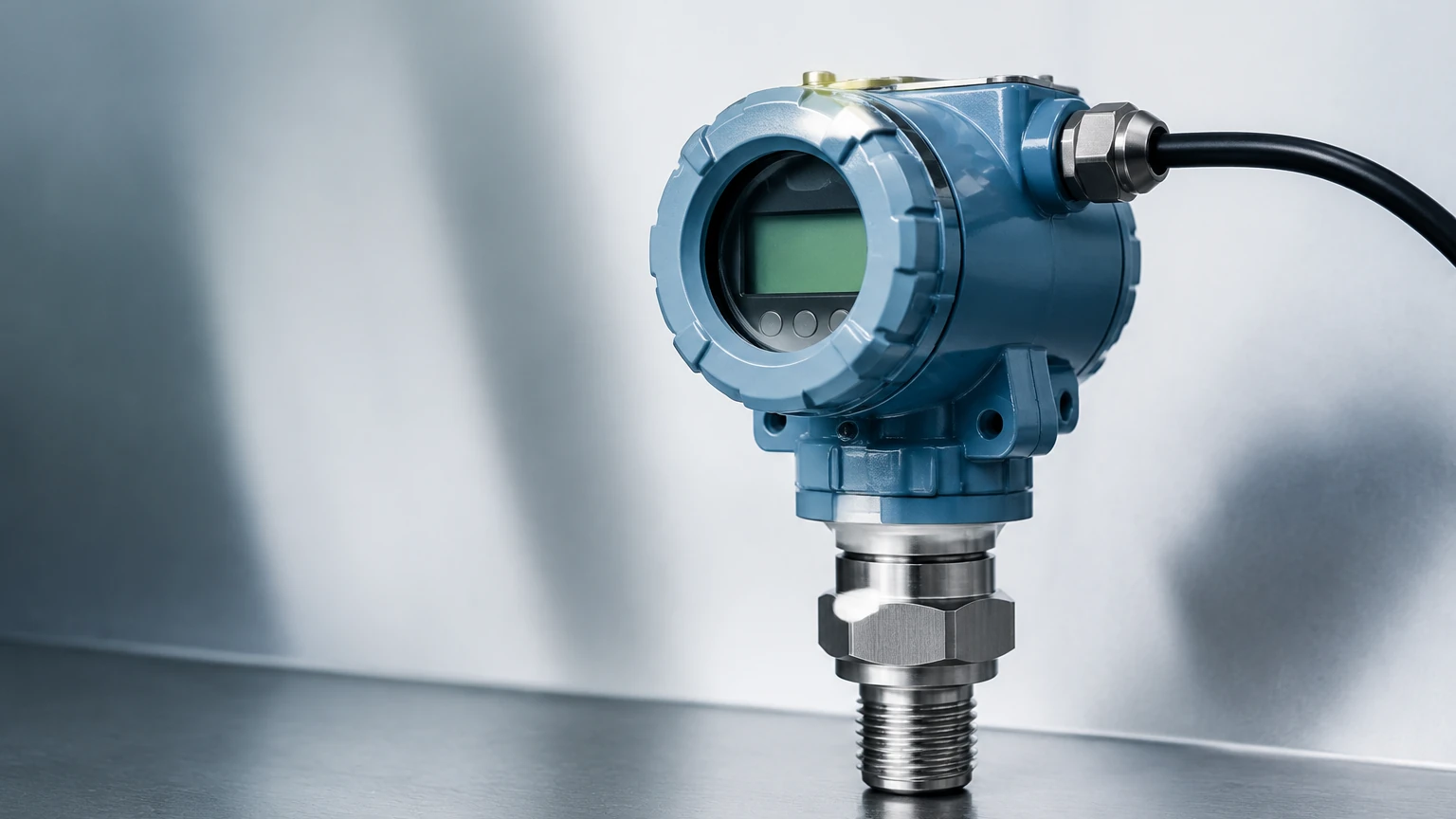 Pressure Transmitter with Indicator visual guide