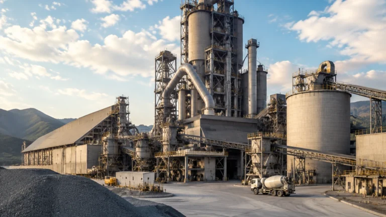 Process Efficiency in Cement Production visual guide