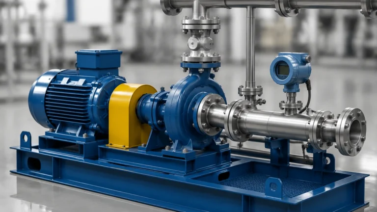 Pump Skid Flow Meter visual guide