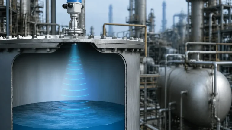 Radar Level Measurement Diagram industrial level measurement guide