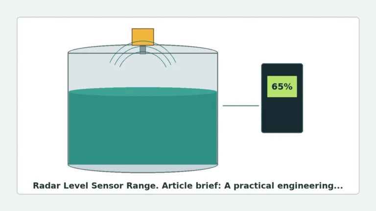 Radar Level Sensor Range industrial level measurement guide