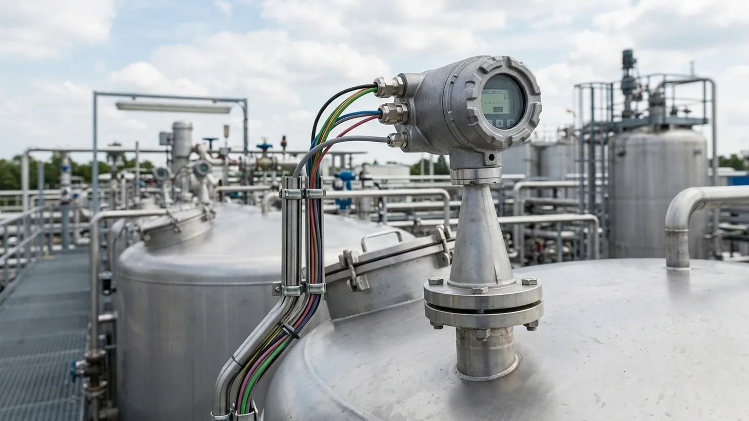 Radar Level Transmitter Abb industrial level measurement guide
