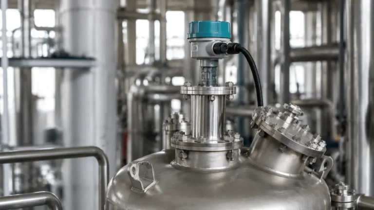 Radar Level Transmitter Chamber industrial level measurement guide
