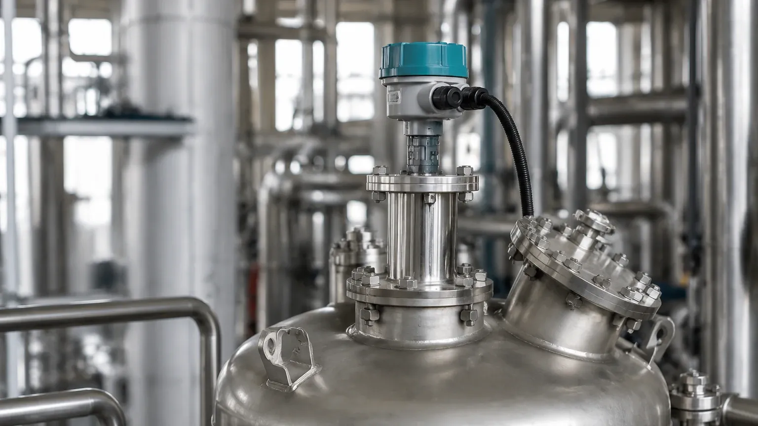 Radar Level Transmitter Chamber industrial level measurement guide