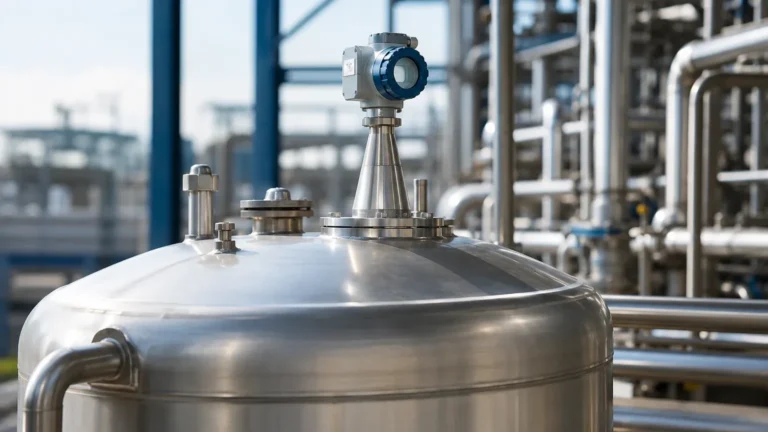 Radar Level Transmitter Cone industrial level measurement guide