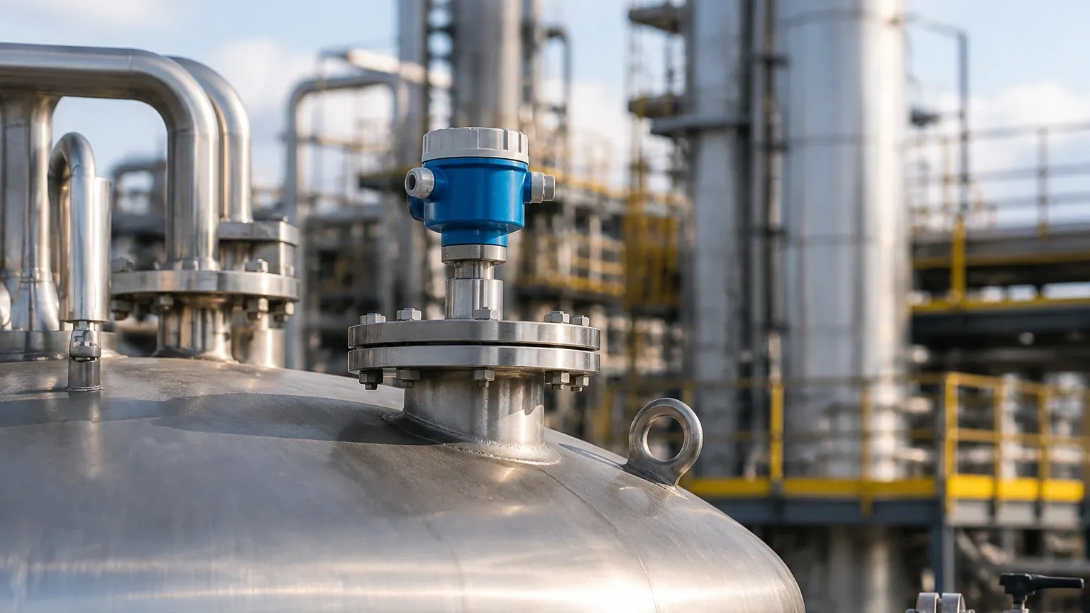 Radar Level Transmitter Flange industrial level measurement guide