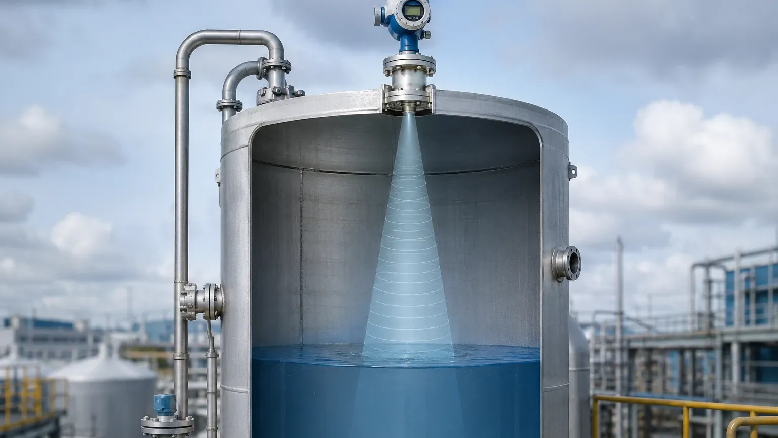 Radar Level Transmitter Measure Using industrial level measurement guide