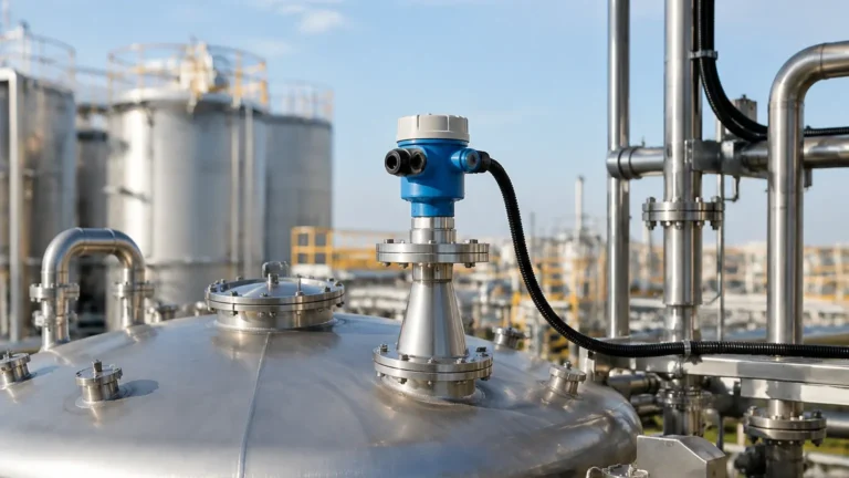 Radar Level Transmitter Measuring Range industrial level measurement guide