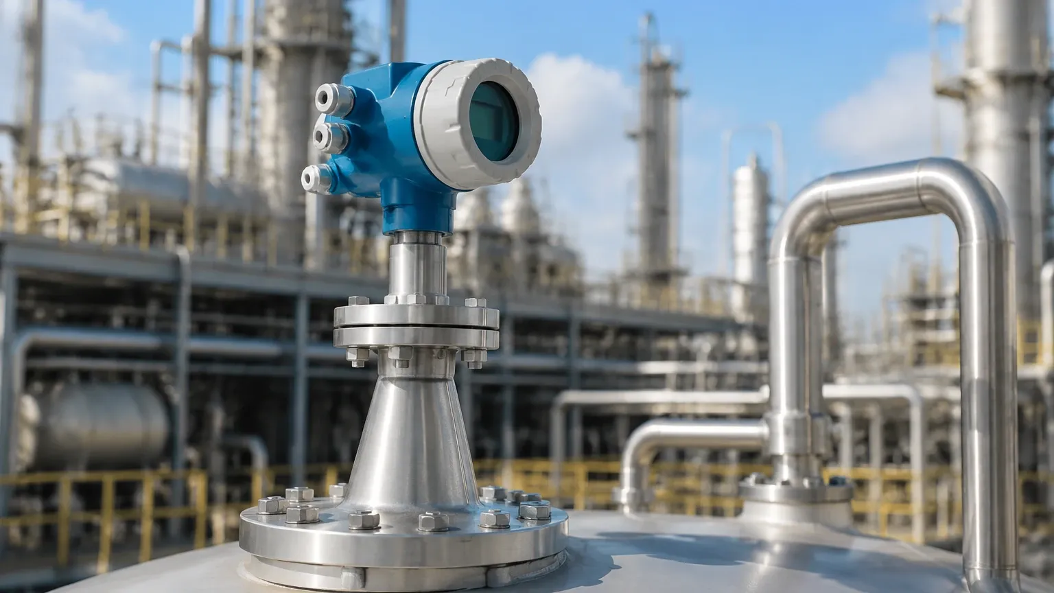 Radar Type Level Transmitter Emerson industrial level measurement guide