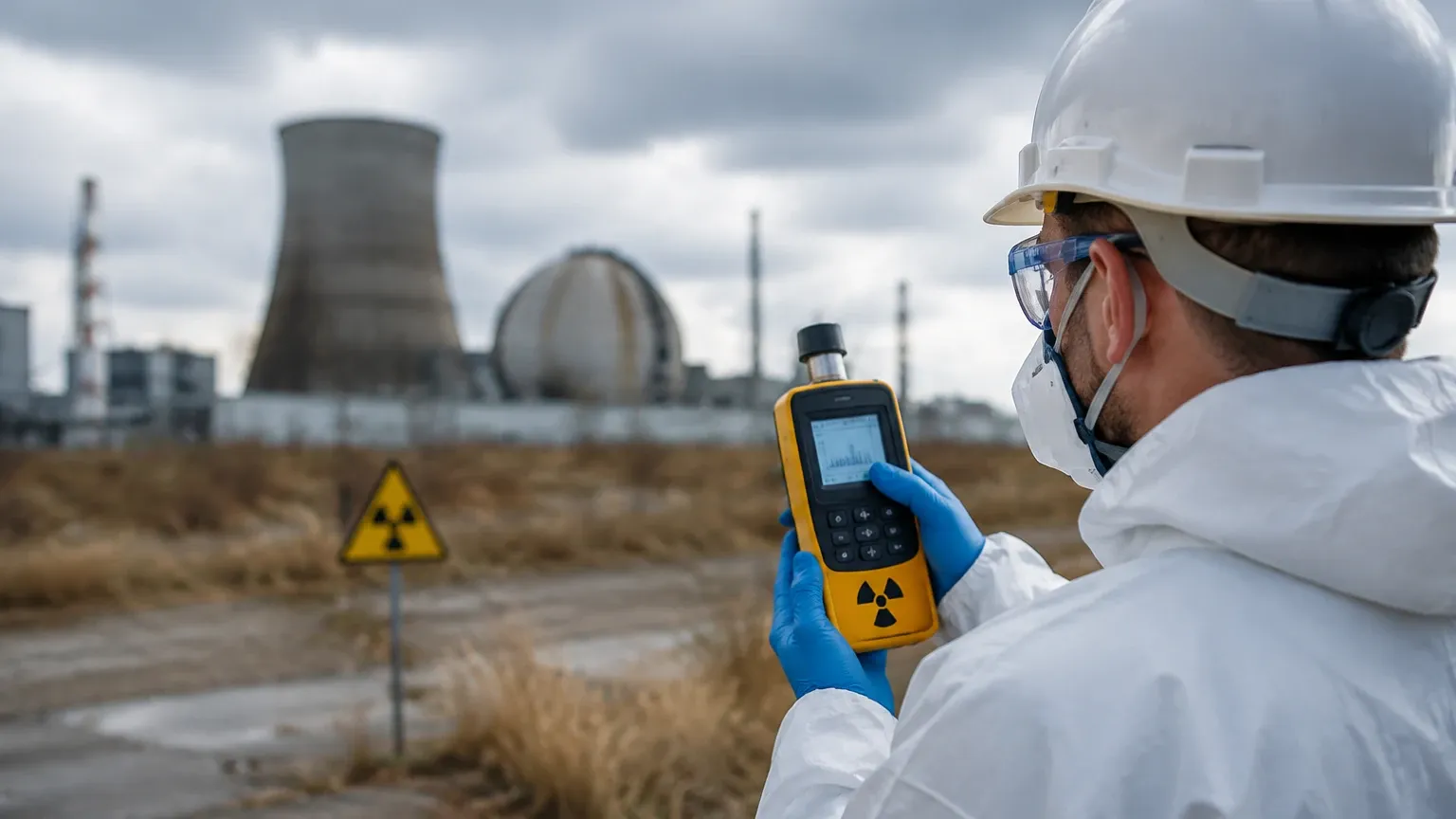 Radioactive Radiation Detector visual guide