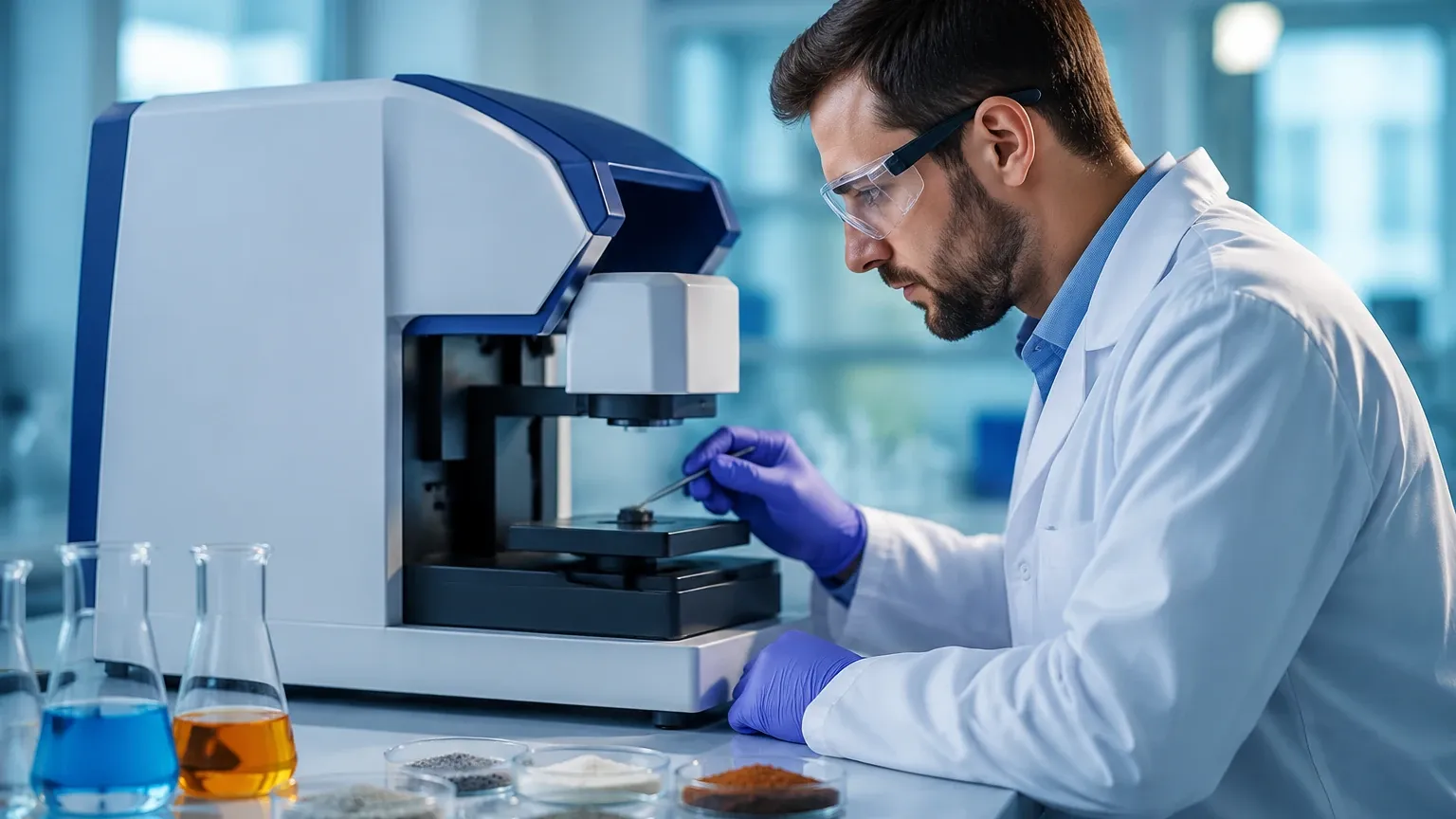 Raman Analyzer visual guide