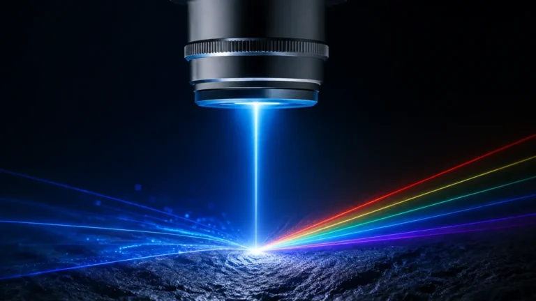 Raman Non Contact Optic visual guide