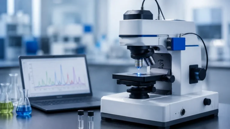 Raman Spectroscopy Apparatus visual guide