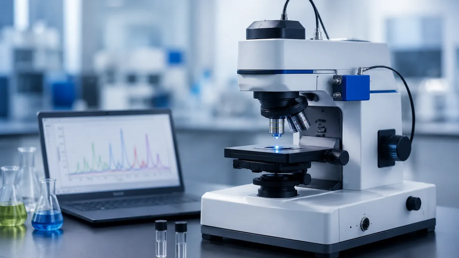 Raman Spectroscopy Apparatus visual guide