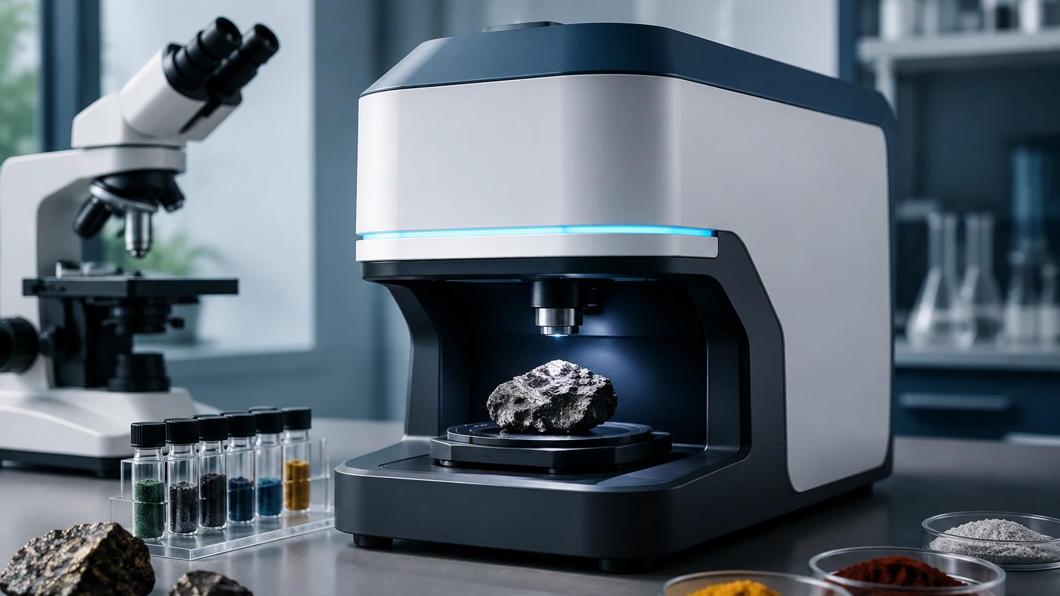 Raman Spectroscopy Machine visual guide
