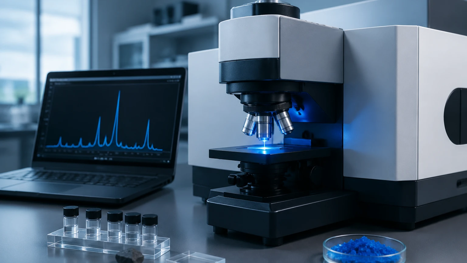 Raman Spectroscopy System visual guide