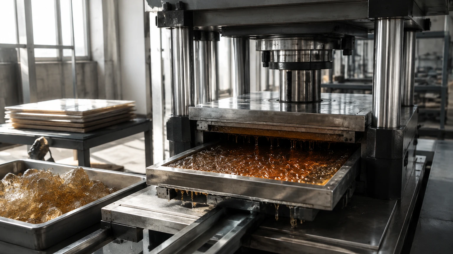 Resin Extraction Machine visual guide