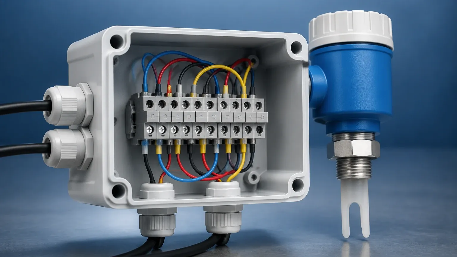 RF Level Switch 550 Connection Diagram RF Level Switch 550 Connection Diagram visual guide