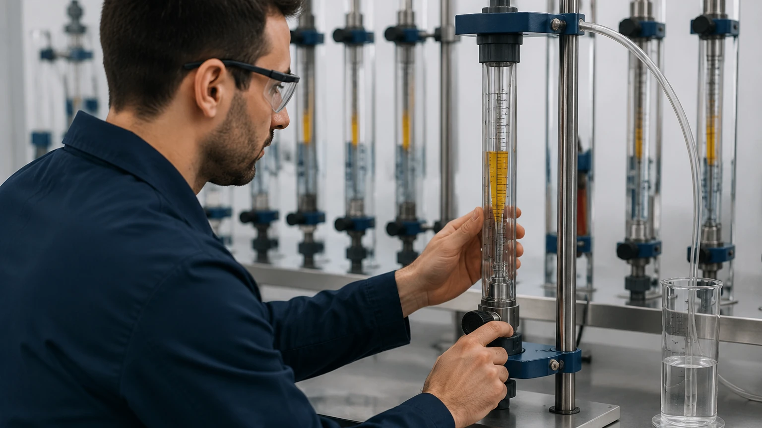 Rotameter Calibration visual guide