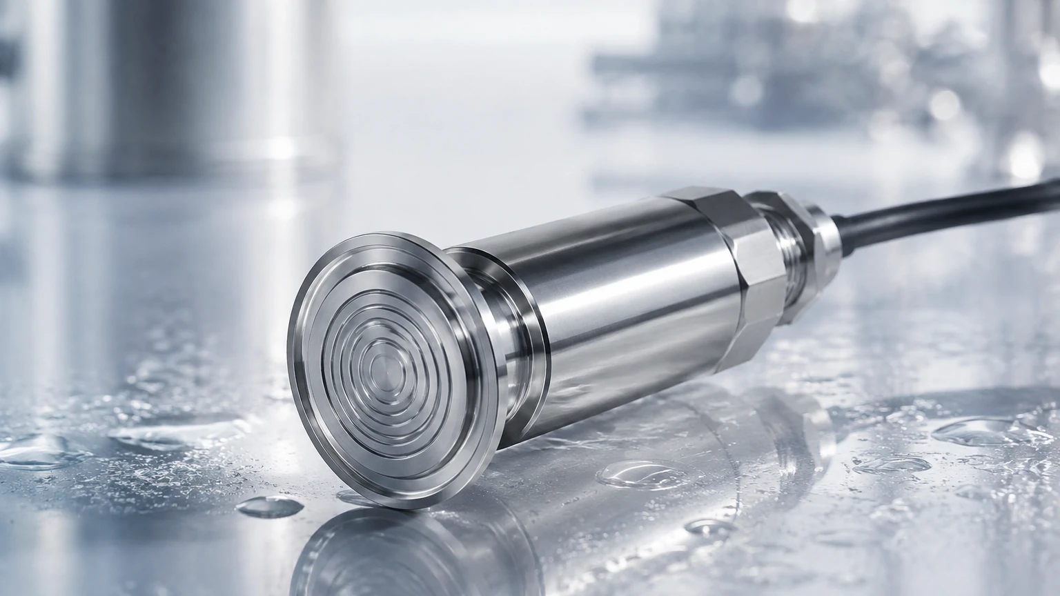 Sanitary Pressure Transducer visual guide