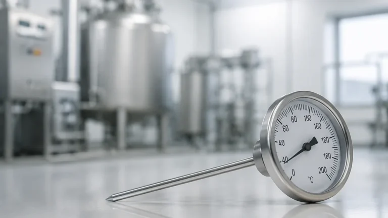 Sanitary Thermometer visual guide
