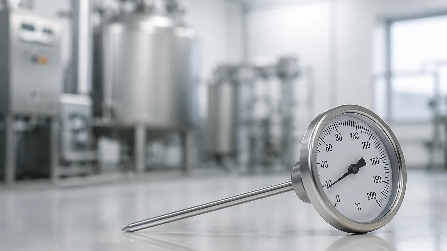 Sanitary Thermometer visual guide