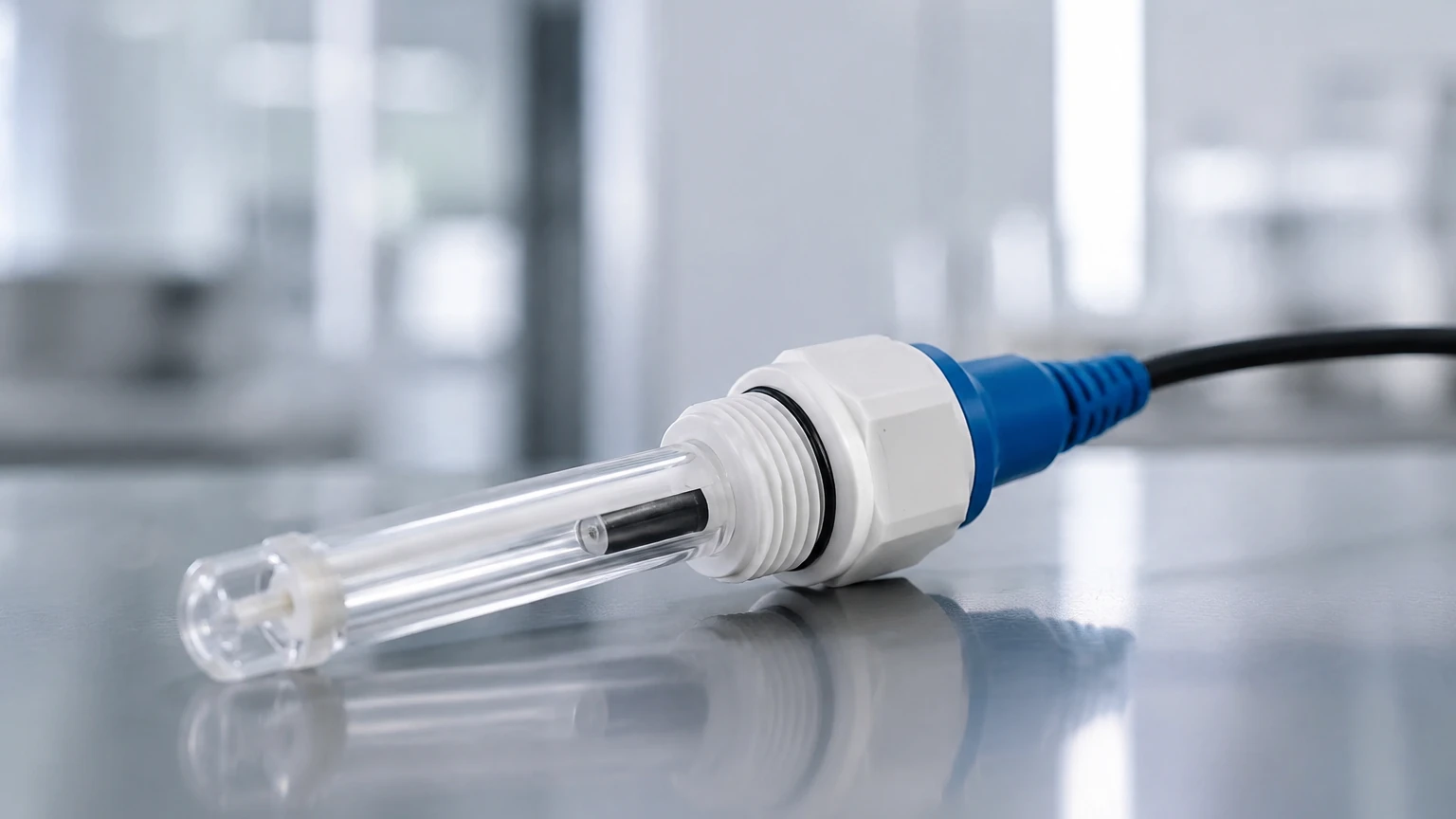 Single-use Ph Sensor visual guide