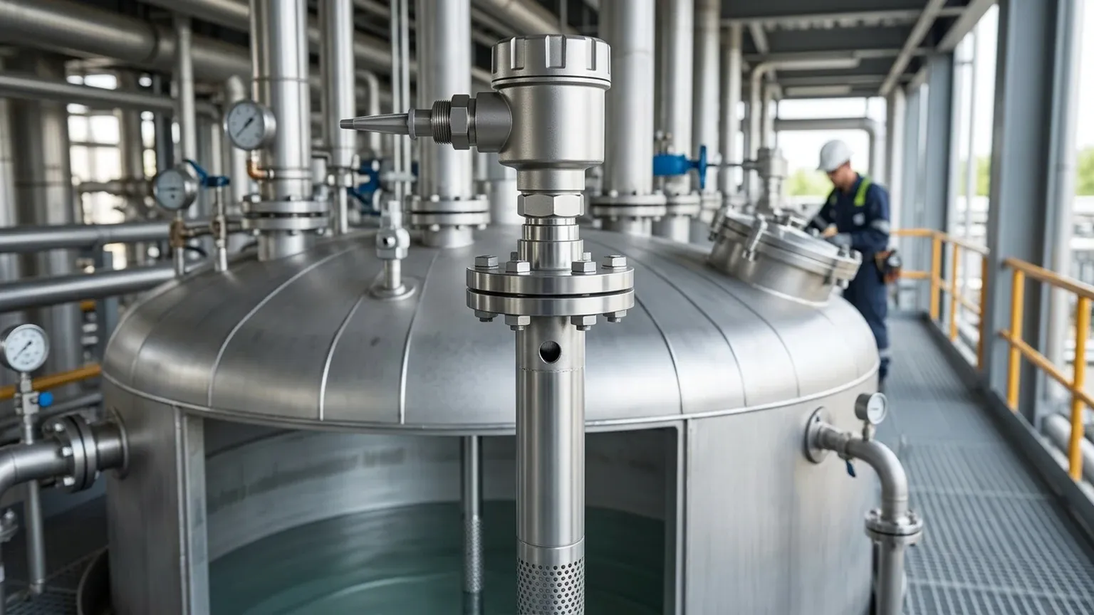 Stilling Well for Radar Level Transmitter Stilling Well for Radar Level Transmitter industrial level measurement guide