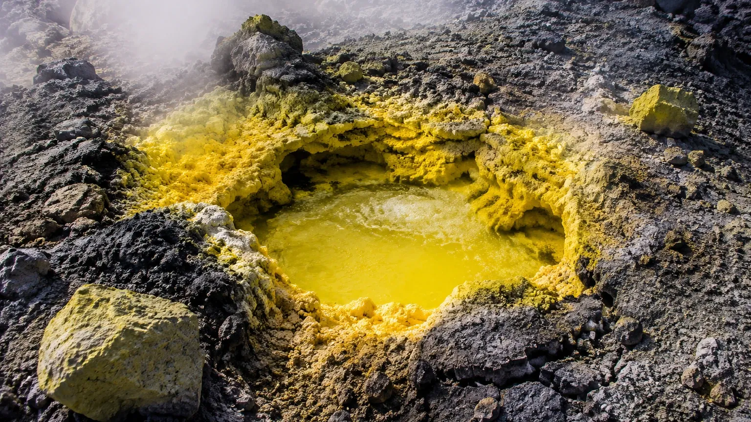 Sulfur Pit visual guide