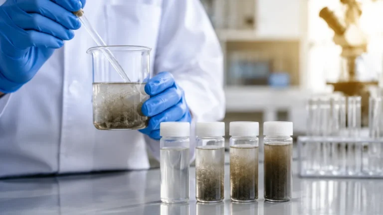Suspended Solids Analyzer visual guide
