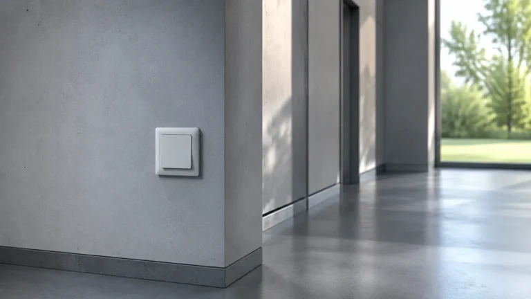 Switches Standard Dimensions from Floor Level visual guide