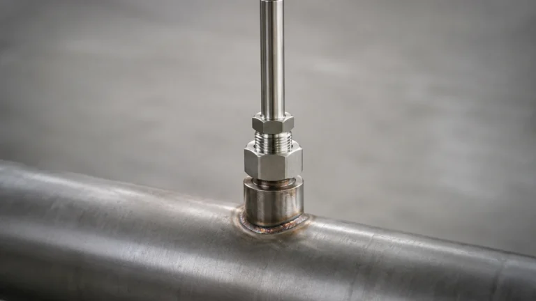 Thermowell in Pipe visual guide
