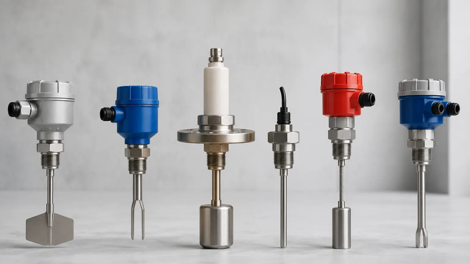 Types of Level Switches visual guide