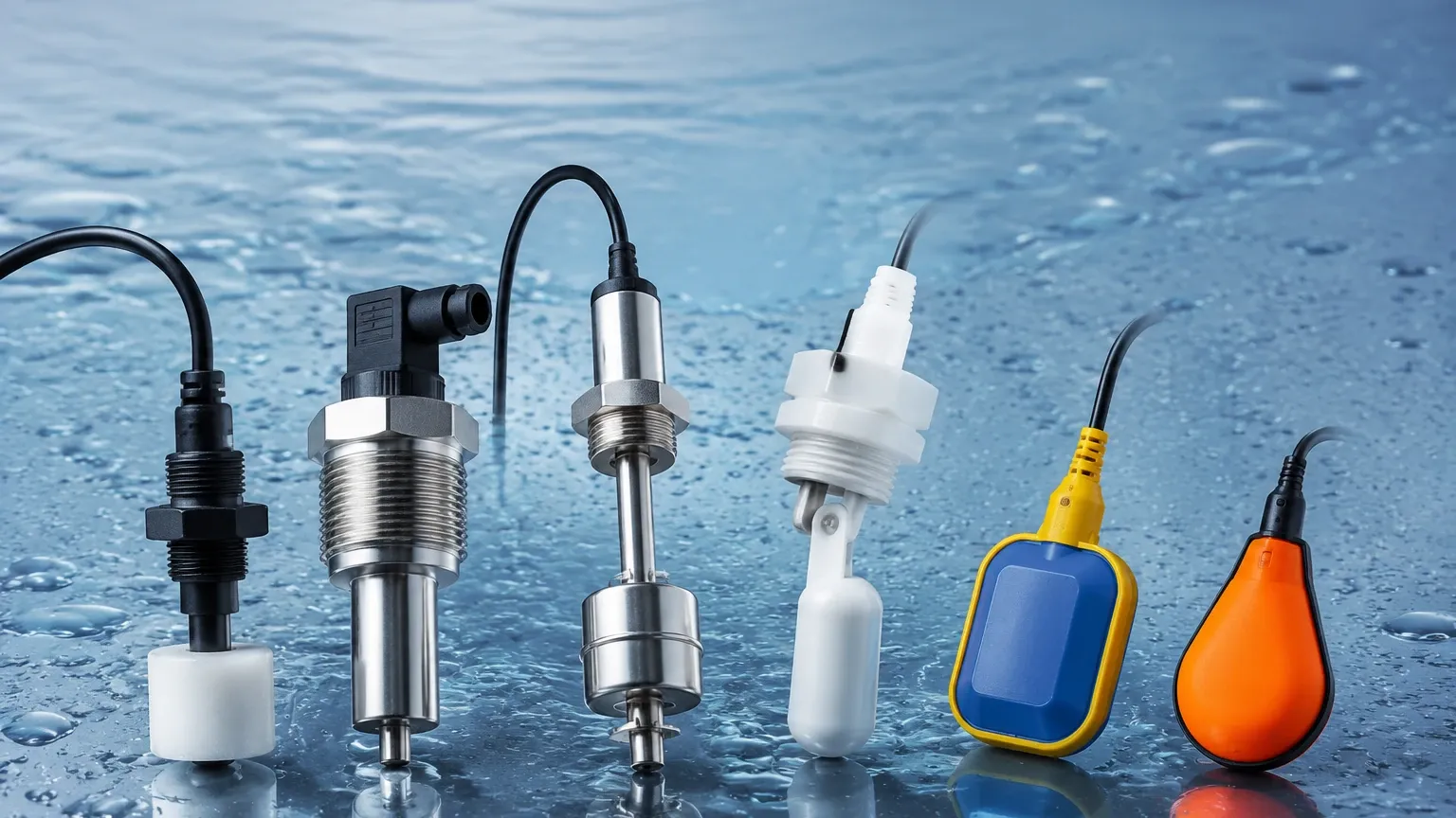 Types of Water Level Switches visual guide
