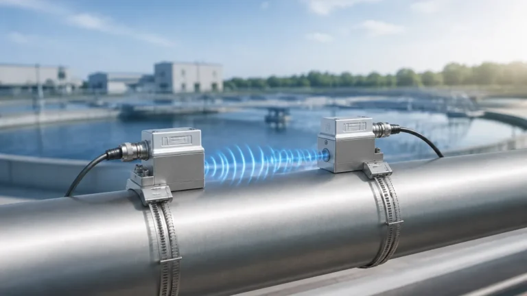 Ultrasonic Air Flow Meter visual guide