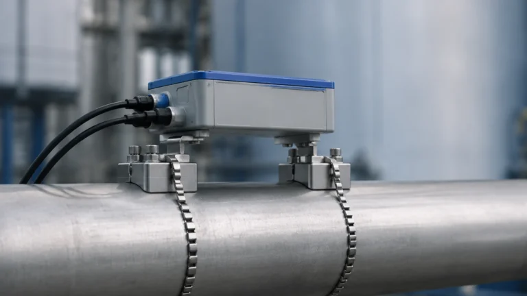Ultrasonic Flow Detector visual guide