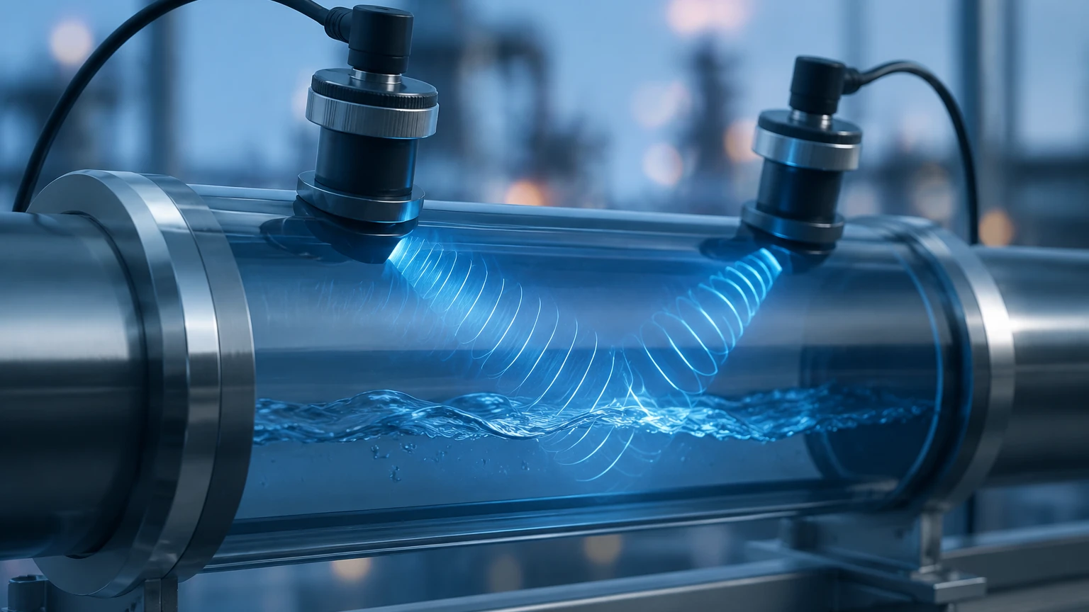 Ultrasonic Flow Meter Accuracy visual guide