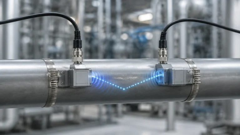 Ultrasonic Flowmeter visual guide