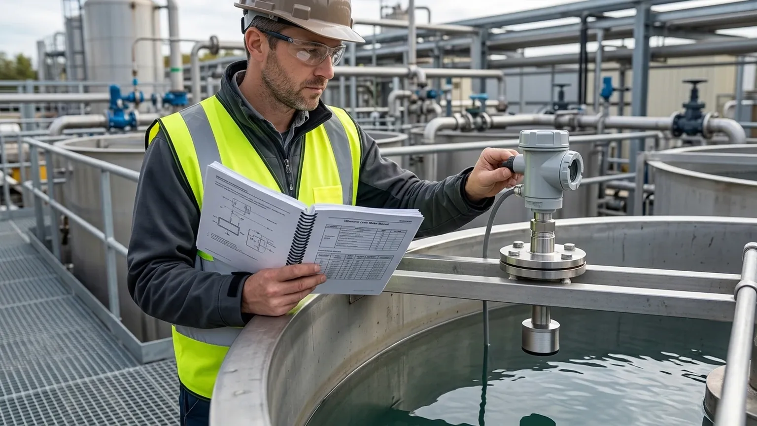 Ultrasonic Level Meter Manual visual guide