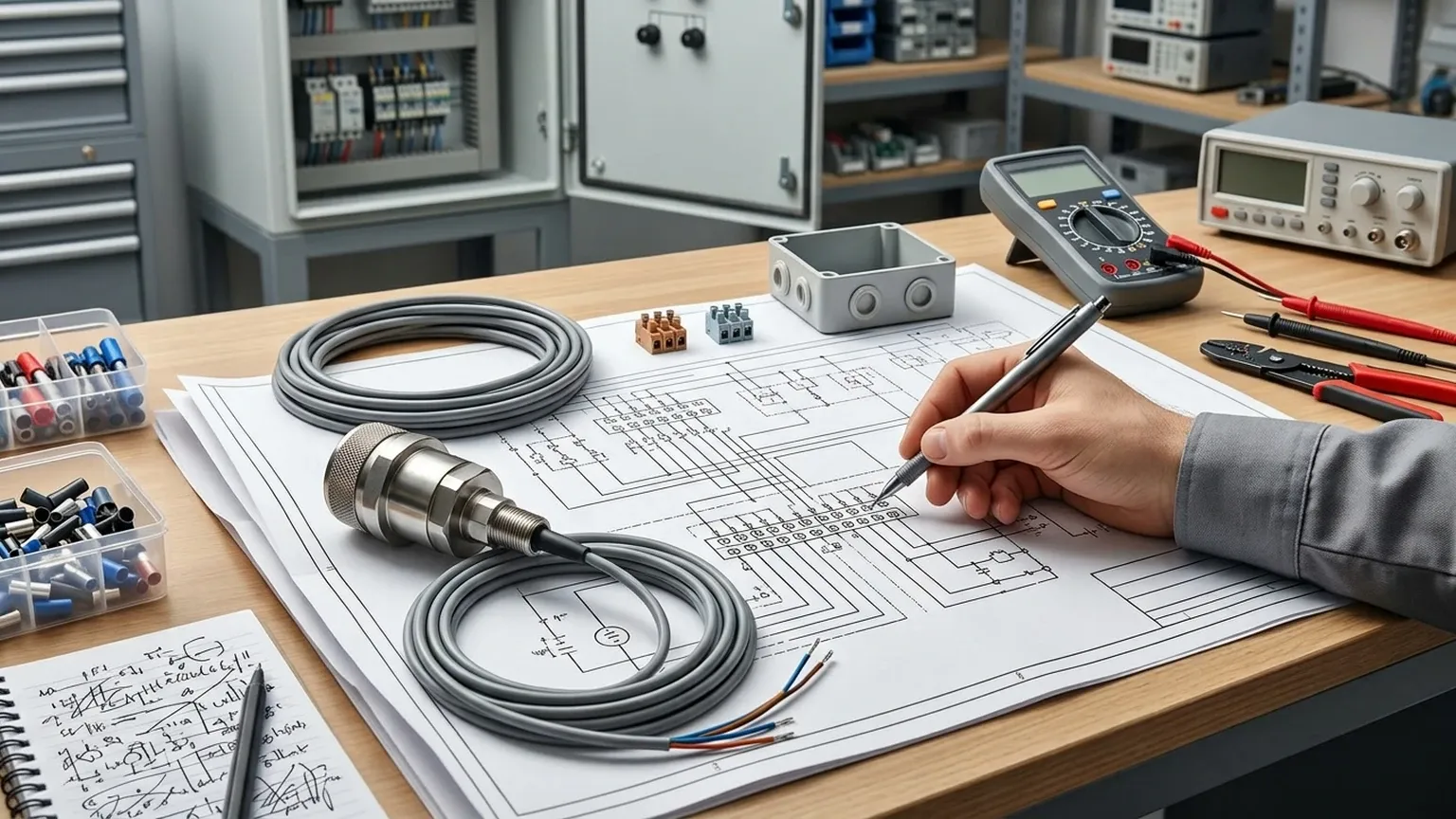 Ultrasonic Level Sensor Connection Diagram Ultrasonic Level Sensor Connection Diagram visual guide