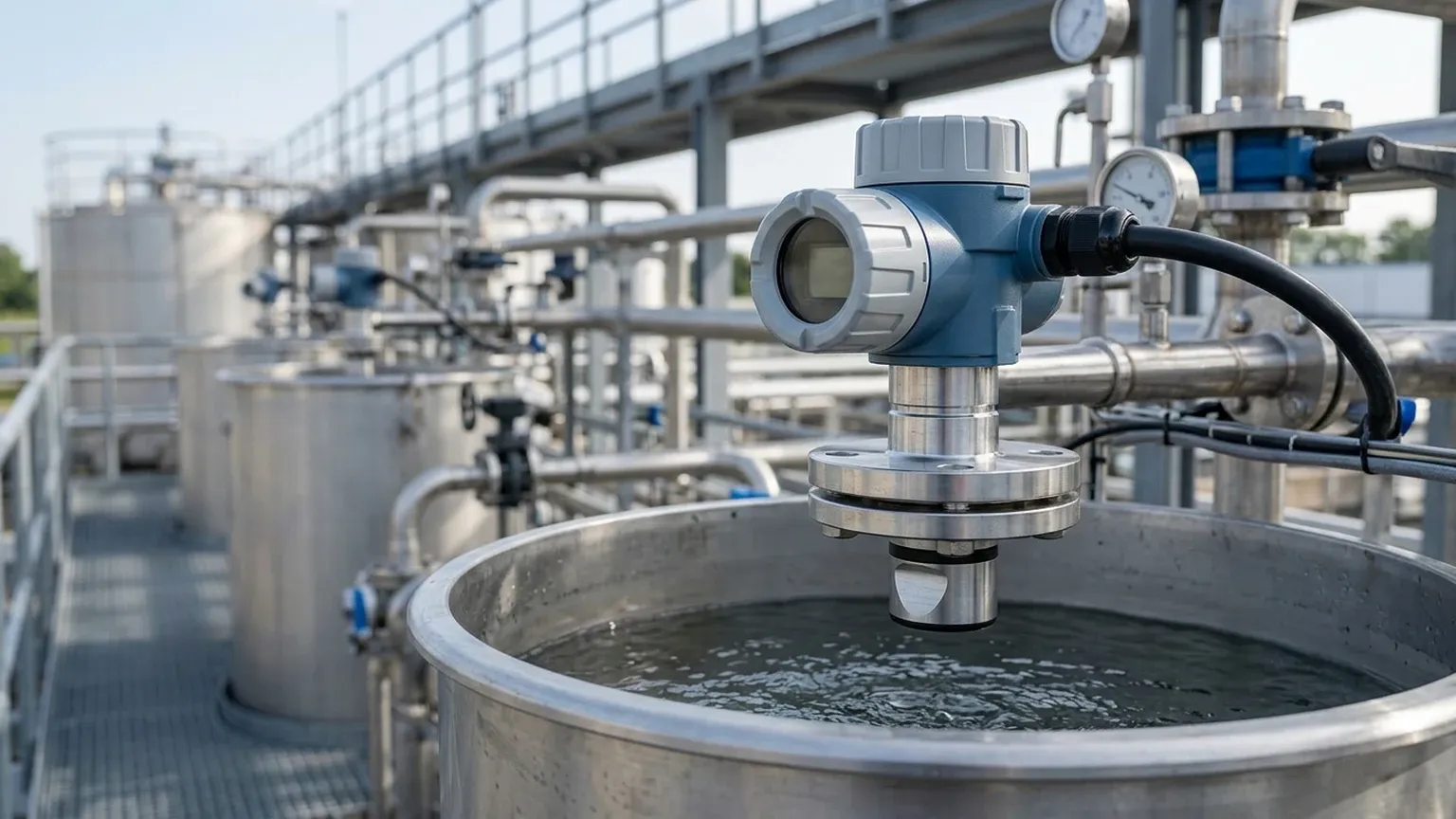 Ultrasonic Level Sensor Endress Hauser visual guide