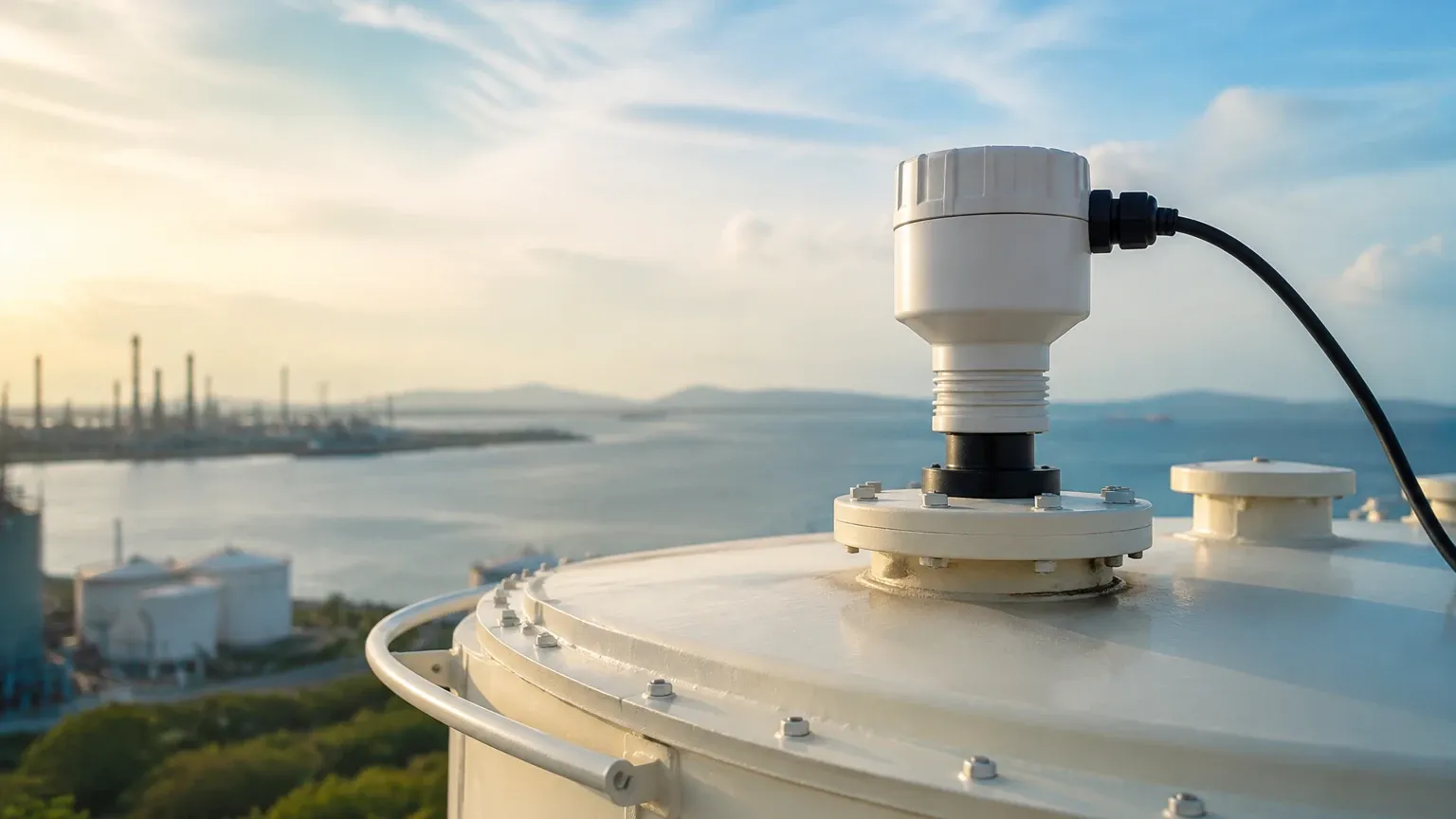 Ultrasonic Level Sensor for Oil Tanks with Wifi visual guide