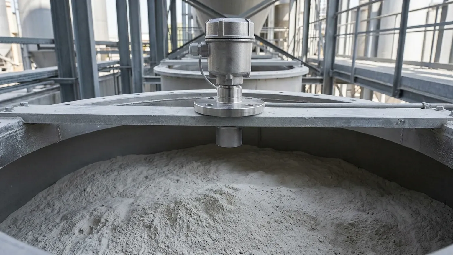 Ultrasonic Level Sensor for Powder visual guide